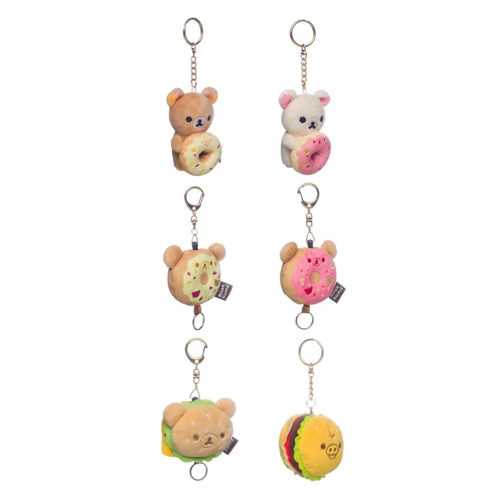 Rilakkuma Bakery Plush Keychain - Blind Box