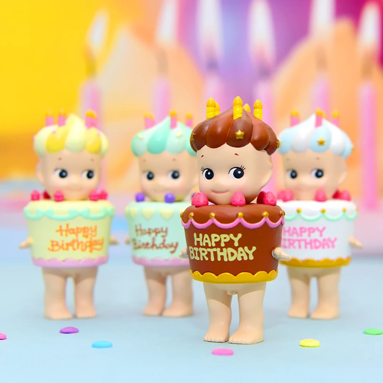 Sonny Angel Happy Birthday Cake Gift