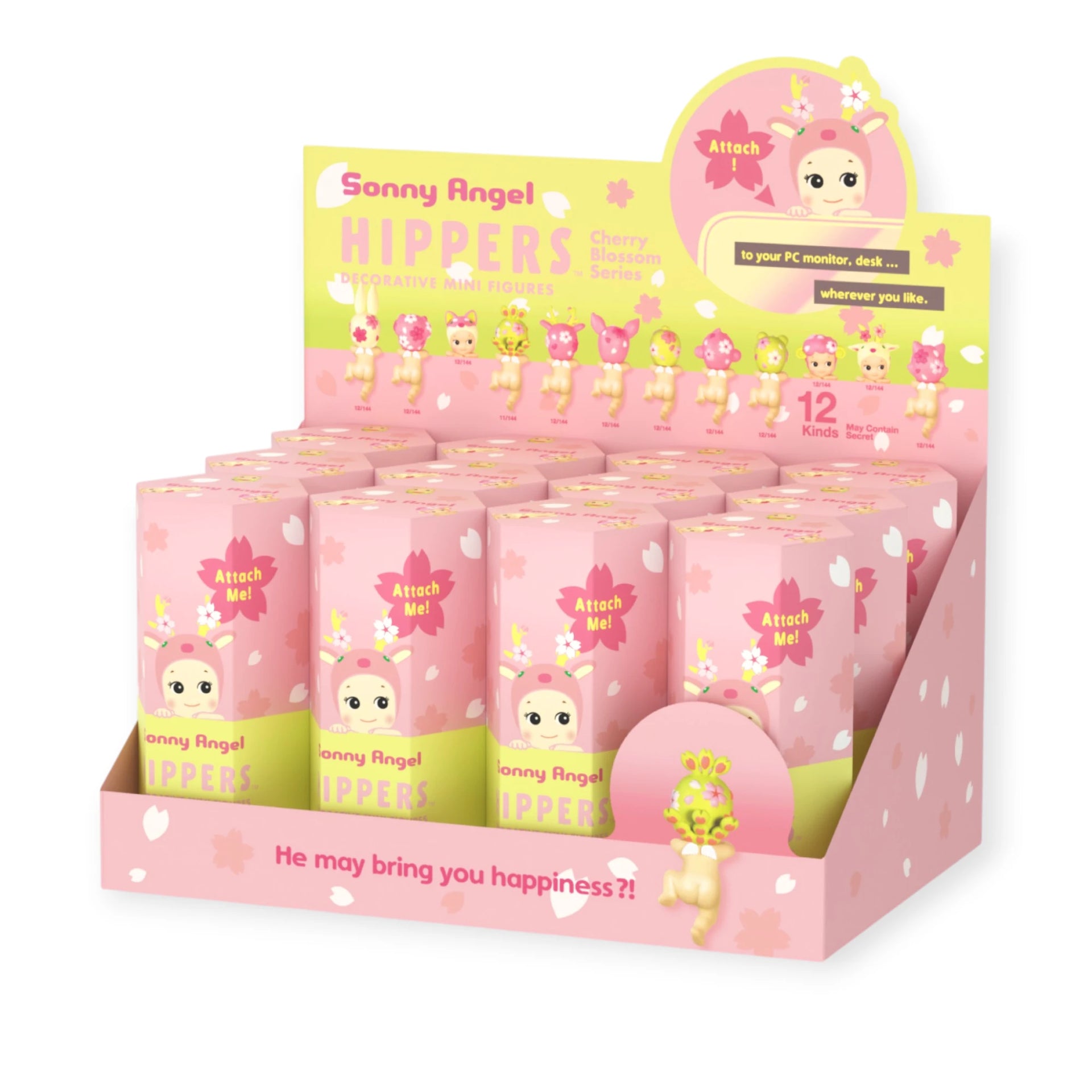 Sonny Angel Cherry Blossom Hippers - Sealed Set of 12 – Blink Box Sonny Angel Cherry Blossom Hippers - Sealed Set of 12 – Blink Box