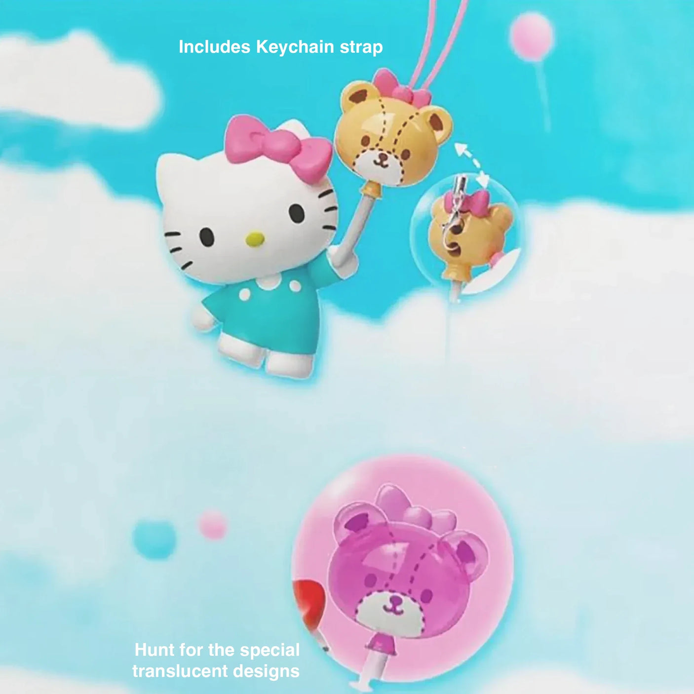 Sanrio Balloon Adventures Phone Strap - Blind Bag
