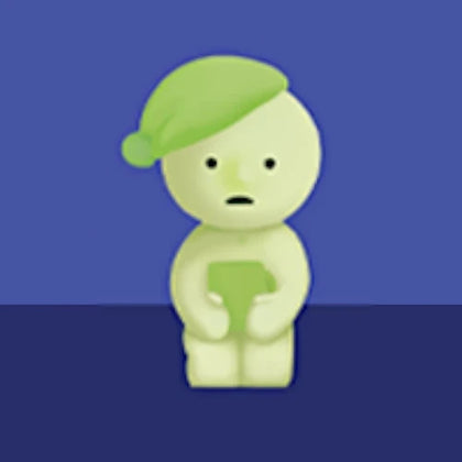 Before Rest figure from the Smiski Bed Lineup
