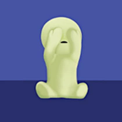 Fussing figure from the Smiski Bed Lineup