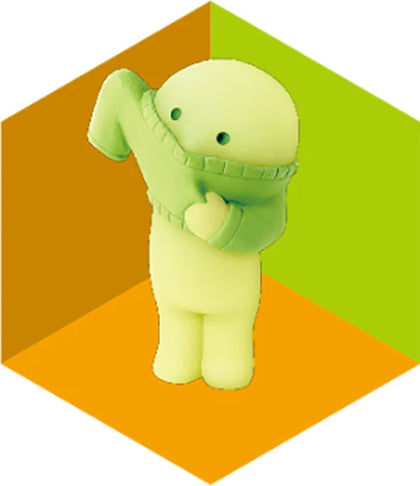 Sweater figure from the Smiski Dressing Lineup