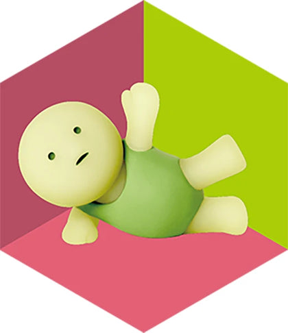 Aerobics figure from the Smiski Exercising Lineup
