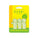 Smiski Embroidery Sticker pack with three green character patches