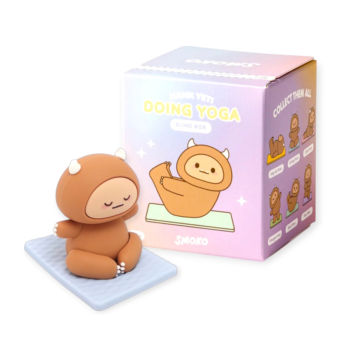 Smoko Hank Yeti Doing Yoga Blind Box