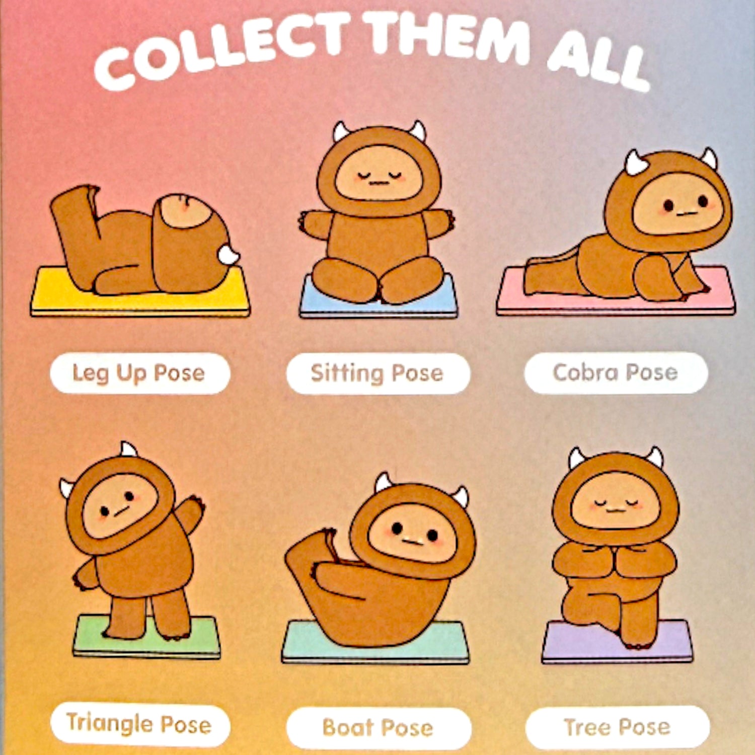 Smoko Hank Yeti Doing Yoga Blind Box