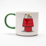 Snoopy Mug - Peanuts Gang & House