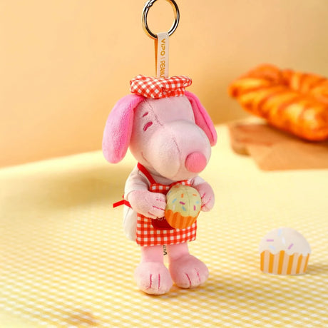 VIPO x Peanuts Bakery Plush Keychain - Blind Box