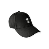 Snoopy Canvas Cap - Black