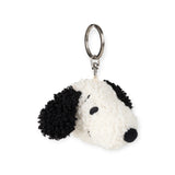 Snoopy Head Keychain 4.5cm - Soft Terry