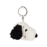 Snoopy Head Keychain 4.5cm - Soft Terry