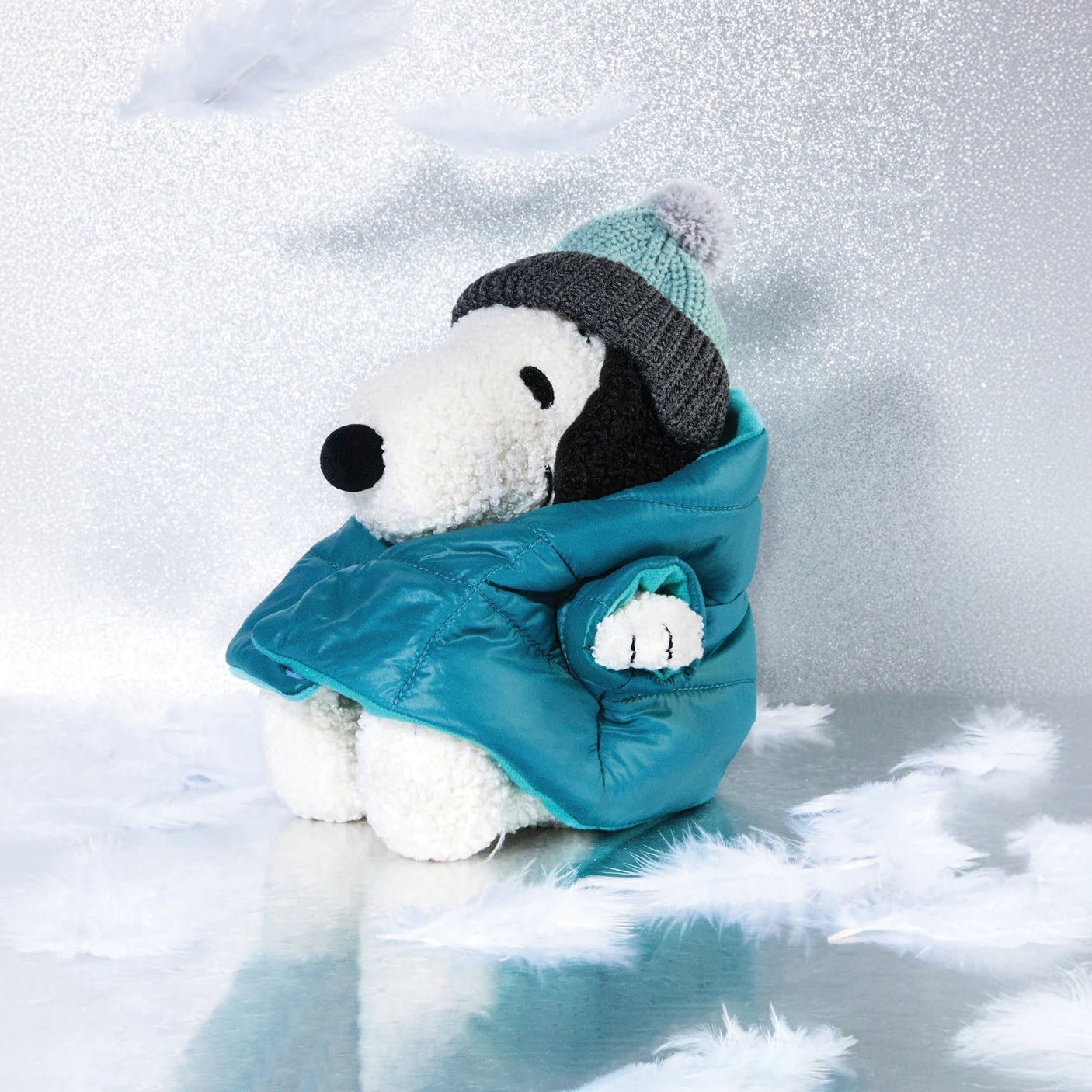 Snoopy Plush in Puffer Jacket 20cm - Limited Edition