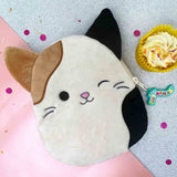 Squishmallows Calico Cat Plush Case