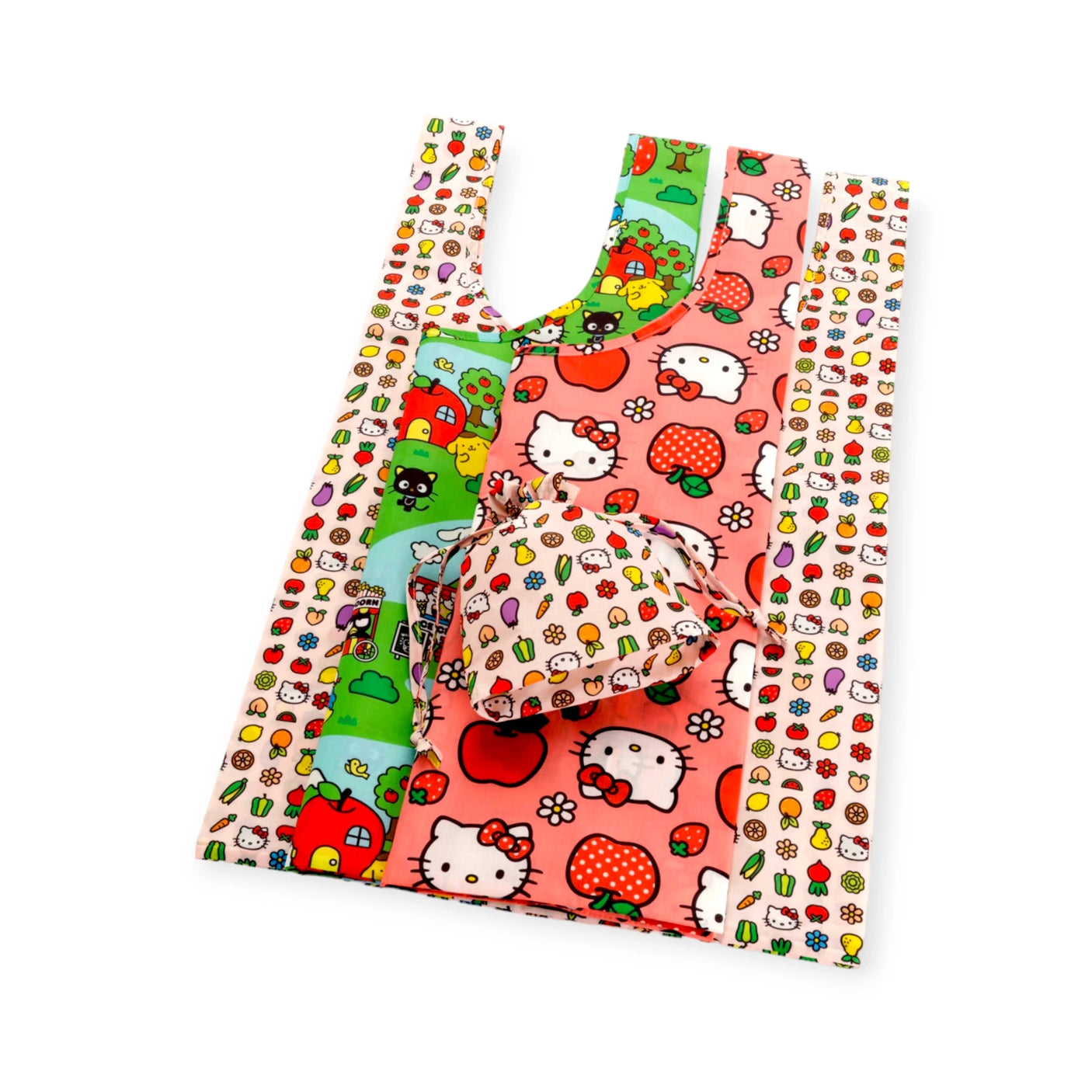 Hello Kitty x Baggu Set of 3 Standard Bags