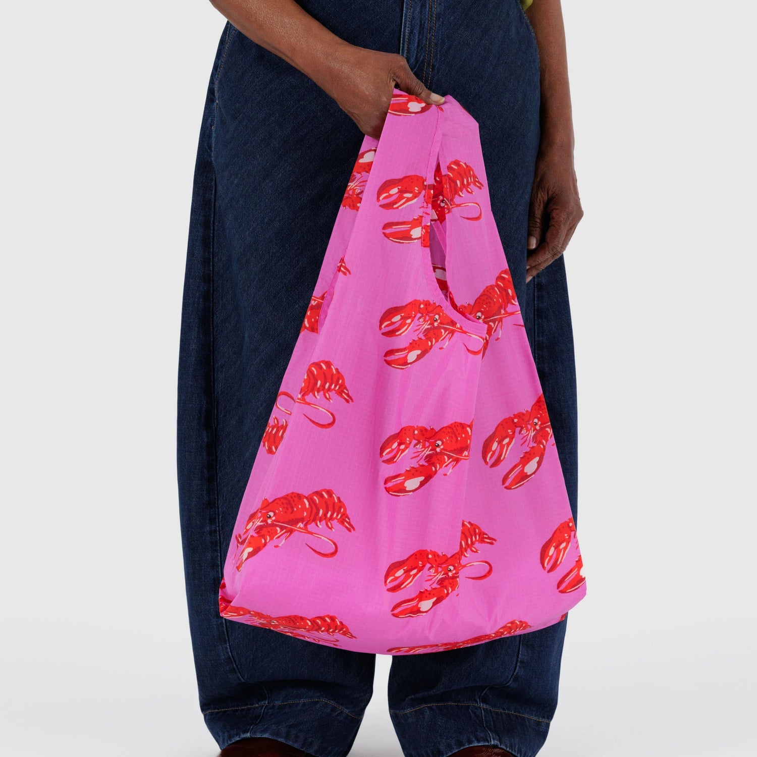 Standard Baggu Bag - Pink Lobster