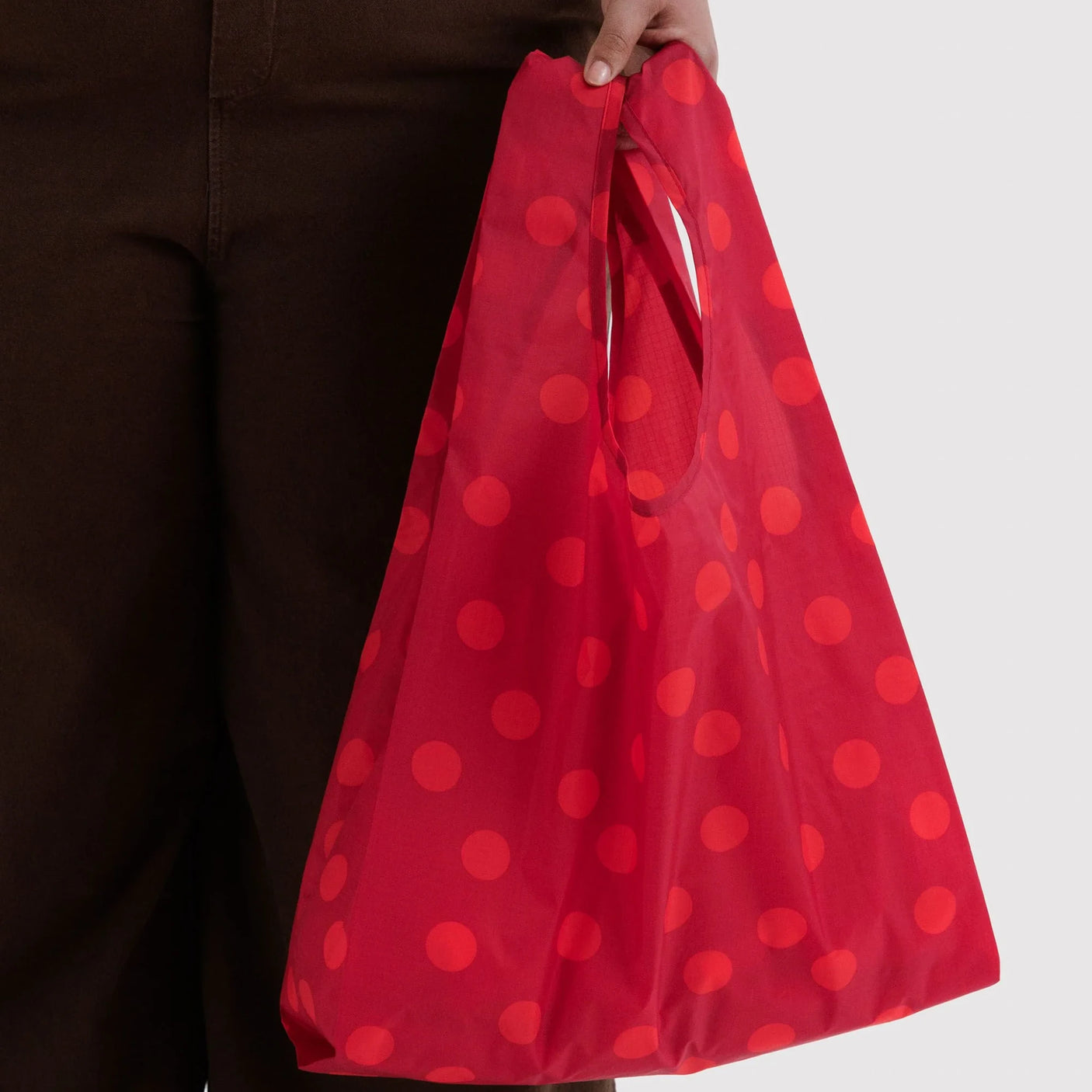 Standard Baggu Bag - Red Polka Dot