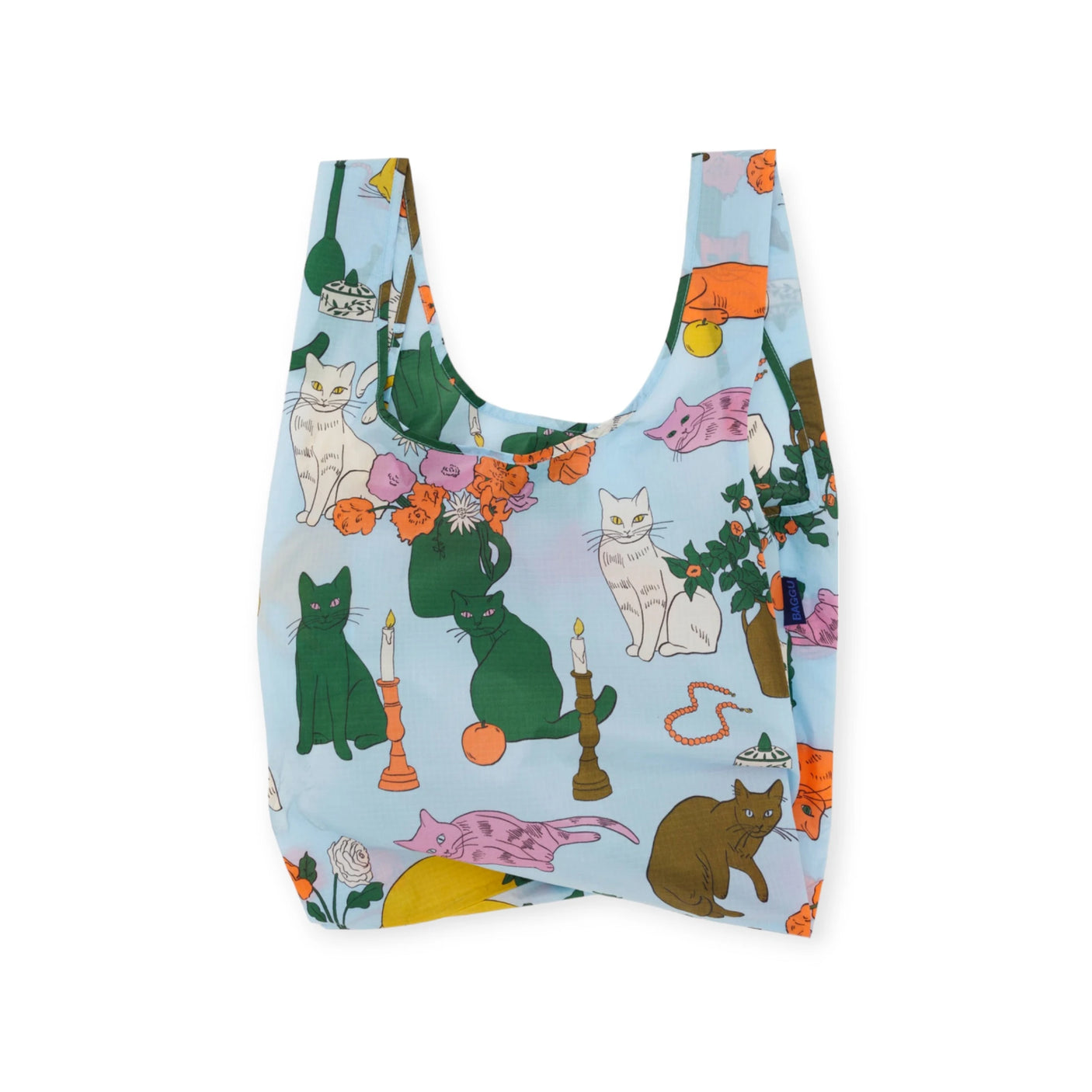 Baggu Standard Reusable Bag - Table Cats