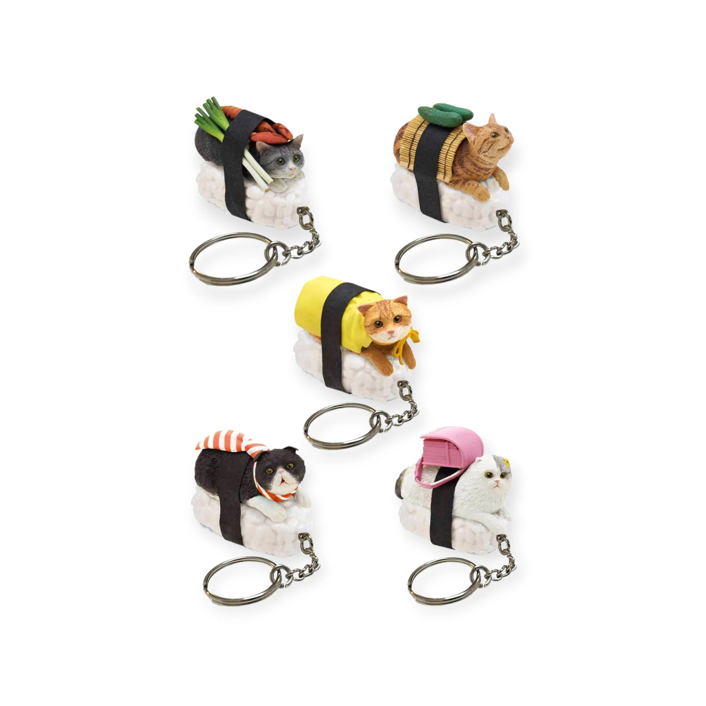 Sushi Cat Keychain Blind Box - Vol.1