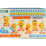 Upset Duck Blind Box - Stop The Spiral showing six yellow duck figures with various props and expressions by Upset Duck