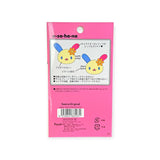 Hair clips retail pack with bunny character art and two pastel clips