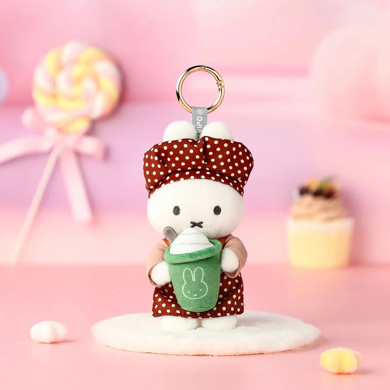 VIPO x Miffy Bakery Plush Keychain Blind Box