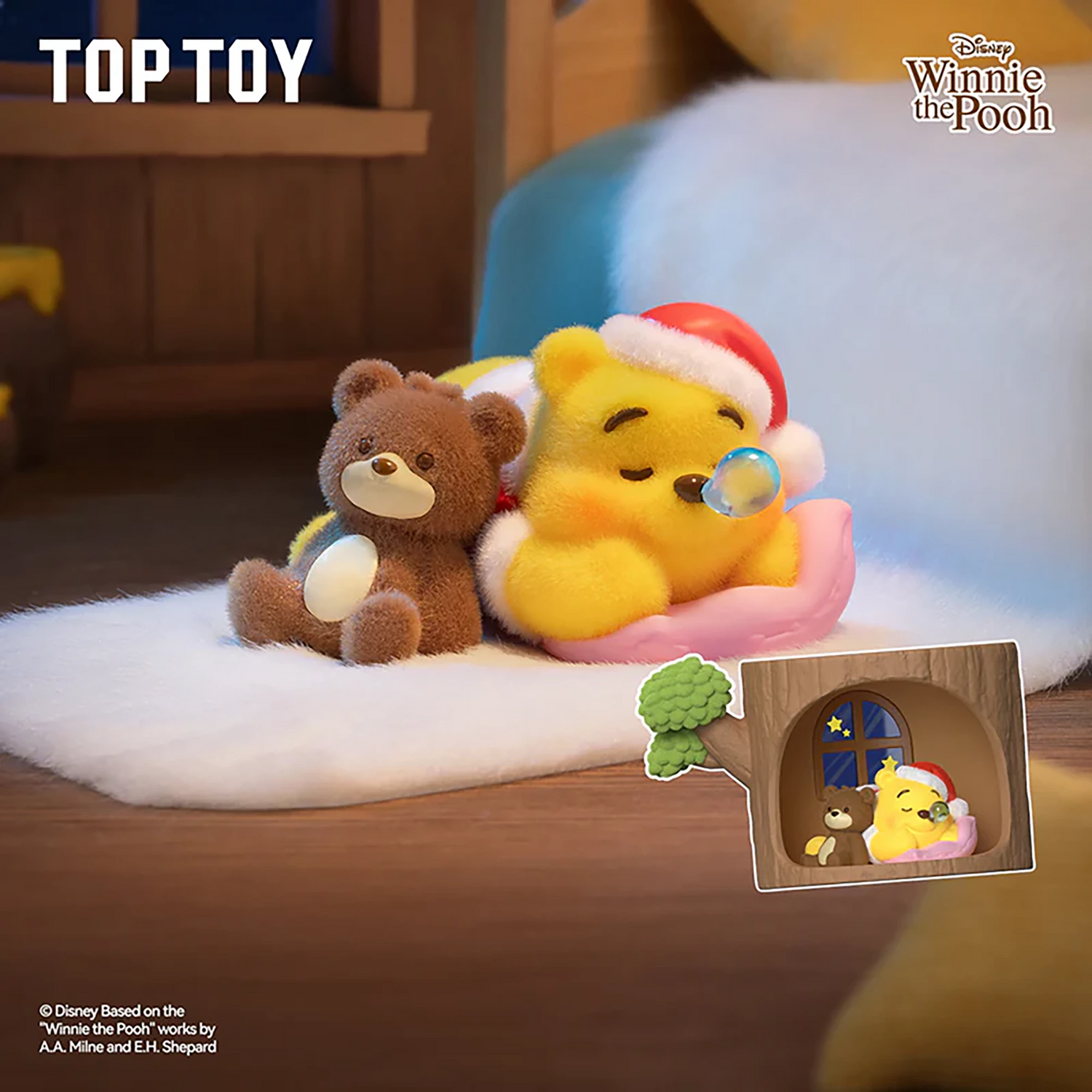 Winnie the Pooh - Hundred Acre Wood Tree House Series Blind Box
