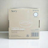 Aery White Candle Holder - Blink Box