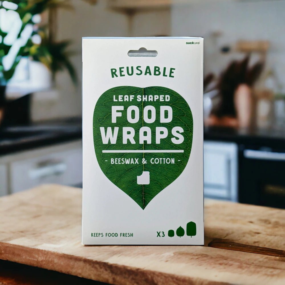 Leaf Shaped Reusable Wax Food Wraps - Blink Box